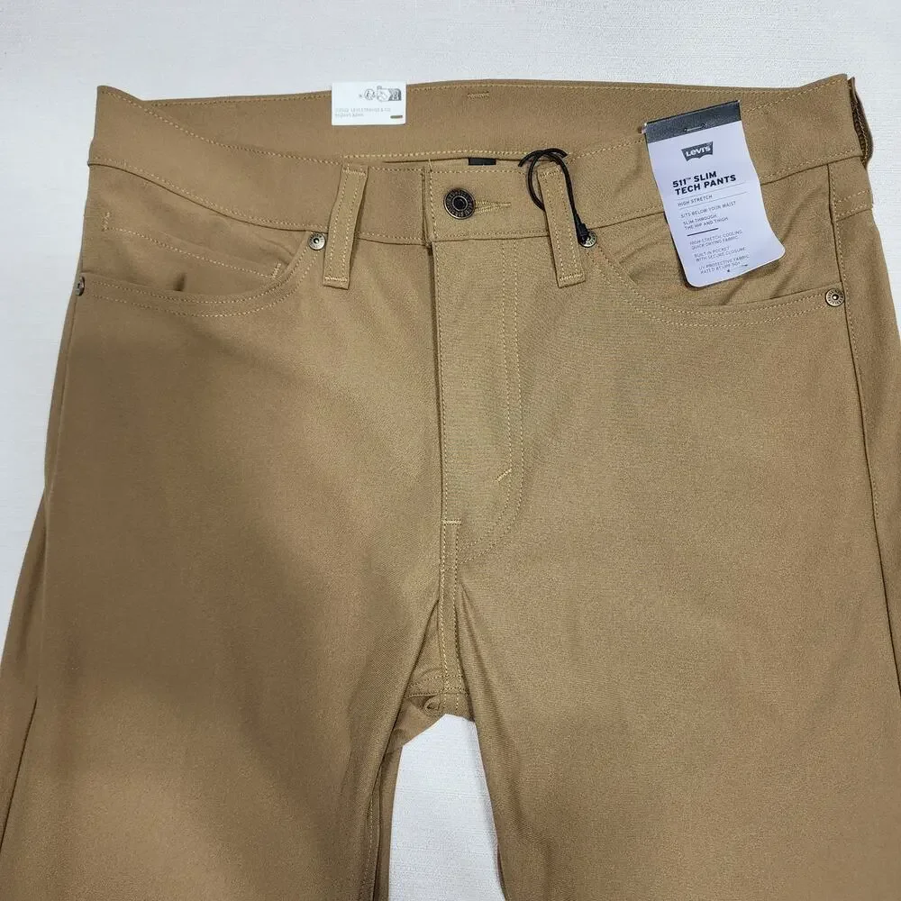 Levi's Men's 511 Slim Tech Pants W31''x L32''men's